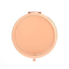 Round Recessed Blank Compact Mirror Blanks Bulk - Single Bezel Metal Folding Pocket Mirror Setting for DIY Epoxy Resin, Rhinestones, Sublimation & Custom Logo Engraving (Silver, Gold, Light Gold, Rose Gold, Antique Bronze) 🪞✨