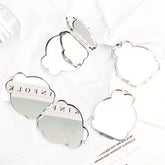 Stylish Plating Silver Metal Frames, Equipped with HD Glass, Come in Various Shapes and Styles, Making DIY Fun and a Good Choice for Gifts