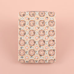 Made Of PU Glitte Eco-Friendly Leather, With A Variety Of Patterns, HD Glass Mirror, Plating Silver Metal Frame, 60*85mm Rectangular Cosmetic Mirror, Twelve Unique Styles, Perfect As A Gift! Give A Friend A Token Of Your Appreciation