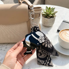 Acrylic Heart Compact Mirror with Silk Ribbon Keychain – Portable Travel Mirror – Lightweight Bag Charm Makeup Mirror for Women & Girls, Perfect for Backpacks, Purses & Daily Use💖🎀