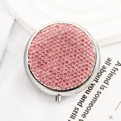 Purple rhinestone pill box wholesale product view
