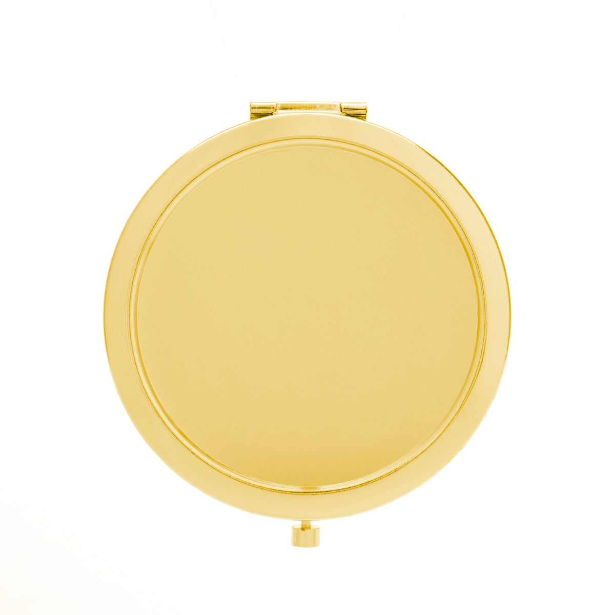 Round Recessed Blank Compact Mirror Blanks Bulk - Single Bezel Metal Folding Pocket Mirror Setting for DIY Epoxy Resin, Rhinestones, Sublimation & Custom Logo Engraving (Silver, Gold, Light Gold, Rose Gold, Antique Bronze) 🪞✨