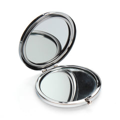 Round Blank Compact Mirror Blanks Bulk - Double-Sided Smooth Metal Folding Pocket Mirror Frames for Custom Logo Engraving, Sublimation, Vinyl, Resin DIY Crafts (Silver, Gold, Light Gold, Rose Gold, Antique Bronze) 🪞✨