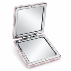 1X and 3X double-sided compact mirror open view