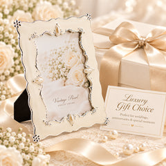 Luxury gift photo frame for weddings anniversaries and special occasions