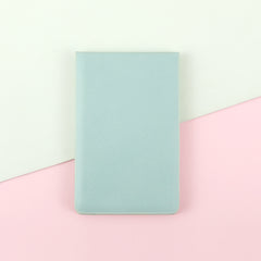 1 PC Stainless Steel Single-sided Makeup Mirror PU Leather Shell Can Be Placed Elegant Design With Clear Reflection Suitable As Gift For Mother Sister Girlfriend Perfect for Home Travel and Daily Use