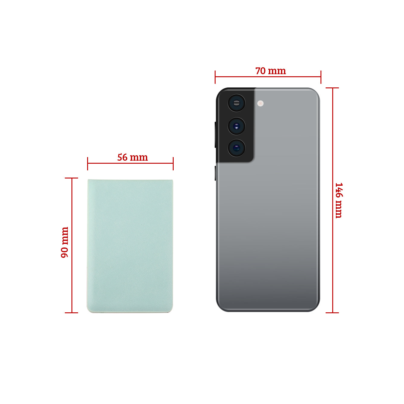 1 PC Stainless Steel Single-sided Makeup Mirror PU Leather Shell Can Be Placed Elegant Design With Clear Reflection Suitable As Gift For Mother Sister Girlfriend Perfect for Home Travel and Daily Use