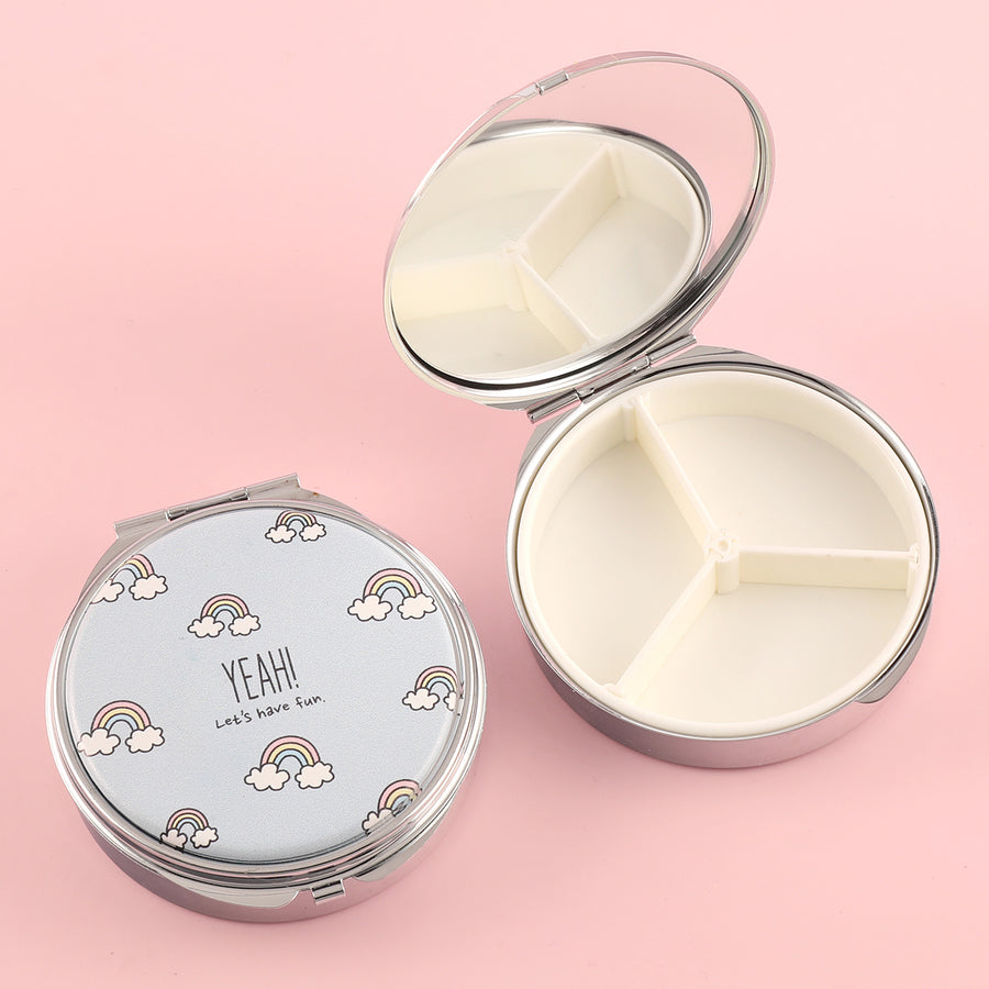 PU Leather Pill Box