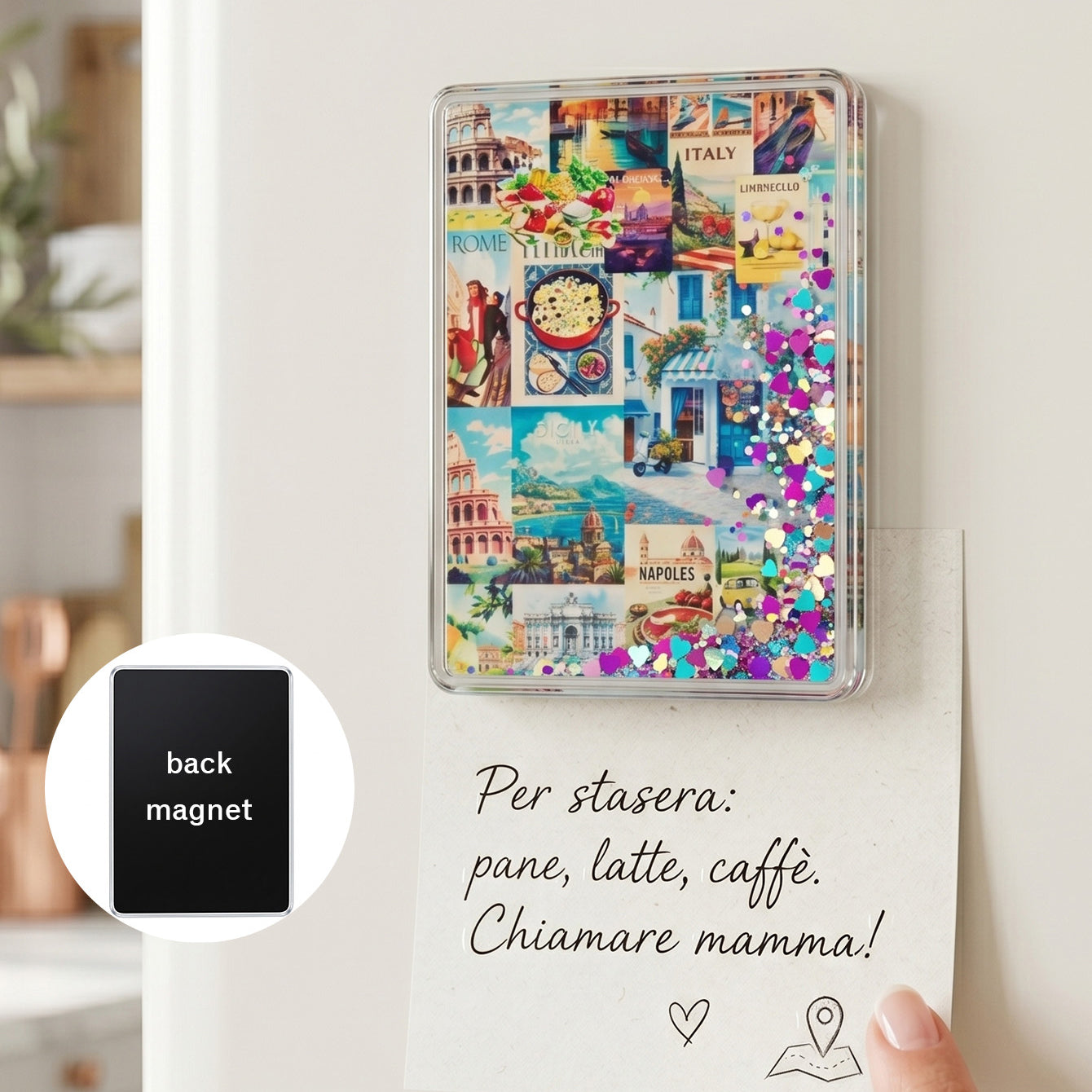 Aqua Paris travel shaker fridge magnet CZ-FM-AC-000003