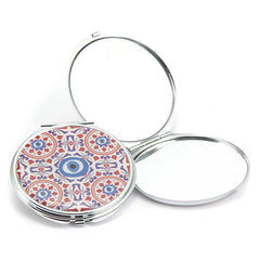 Evil Eye Mandala Eco-Friendly Compact Mirror